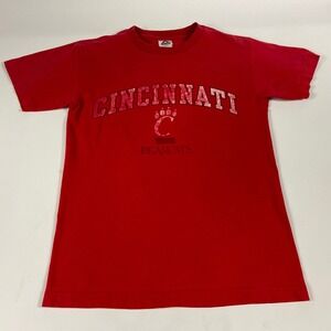 Cincinnati Bearcats Shirt Men's Small Red Crewneck Graphic UC